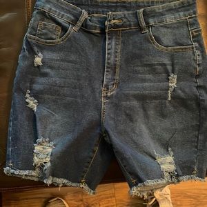 Shein size medium denim short new without tags